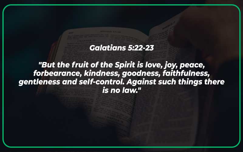 Galatians 5:22-23