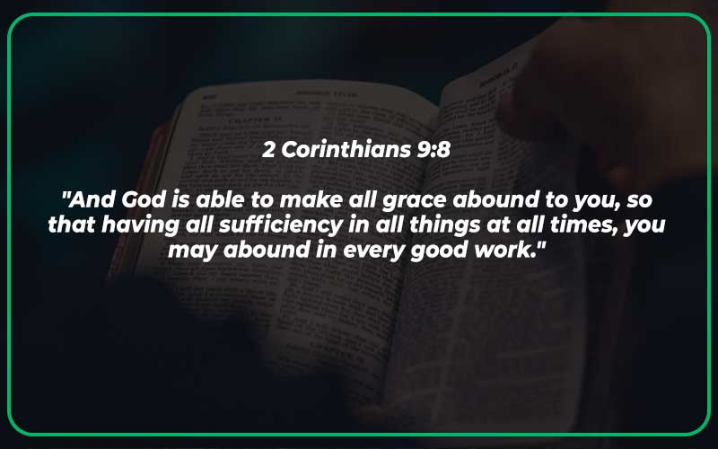 Bible Verses About God Is My Provider