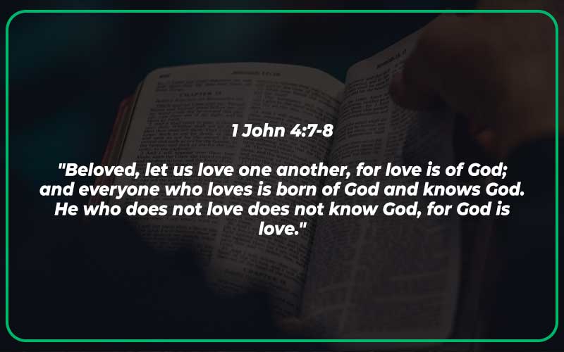 Bible Verses About Love God Love People