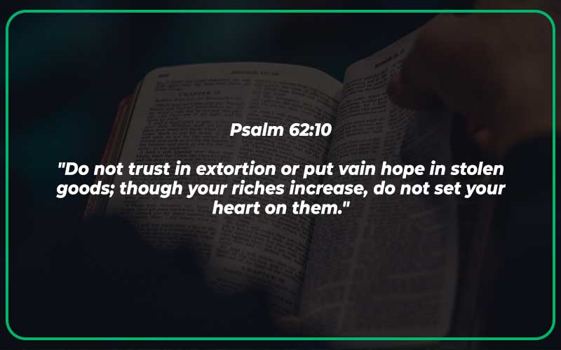 Bible Verses About Money and Greed
