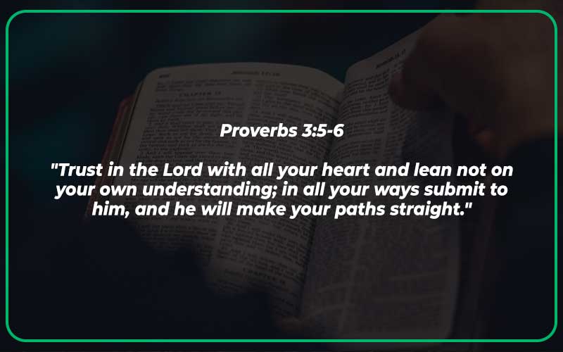 Proverbs 3:5-6