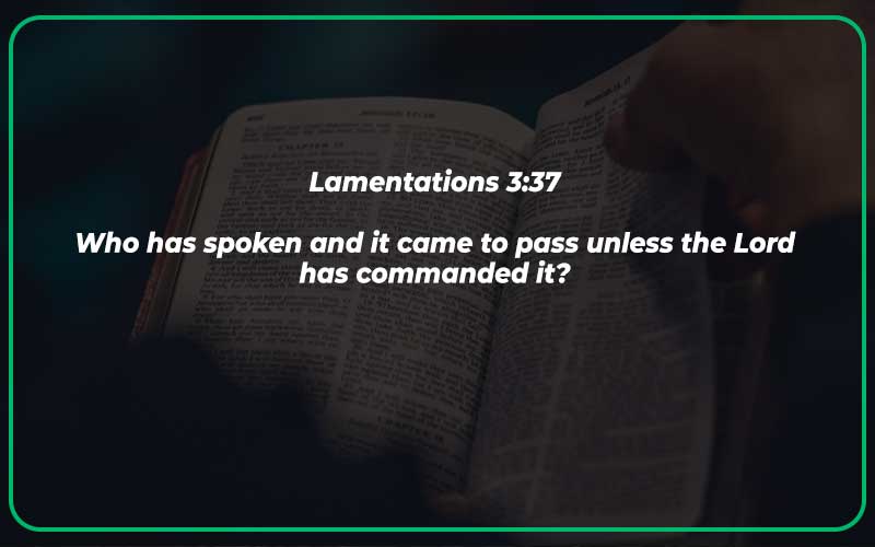 Bible Verses about God Has the Last Word