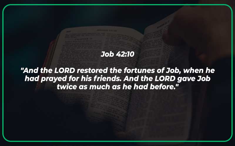 Job 42:10