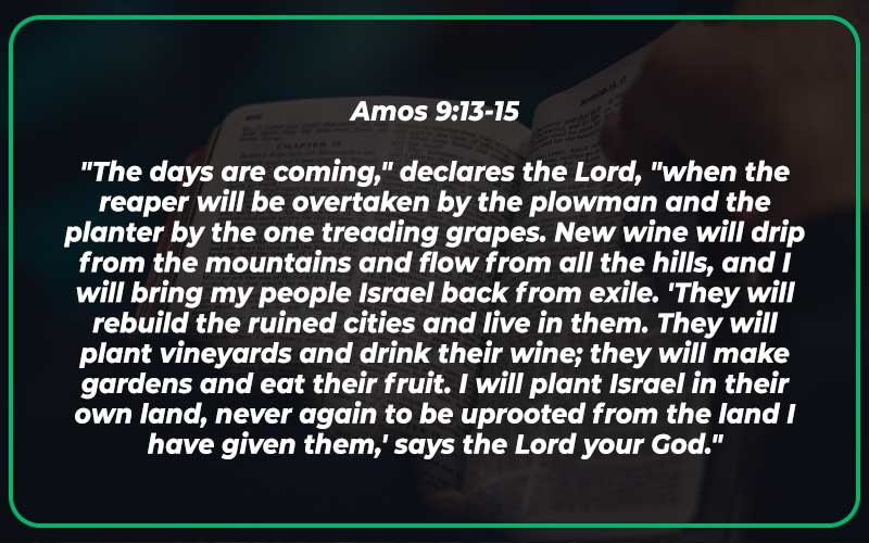 Amos 9 13-15