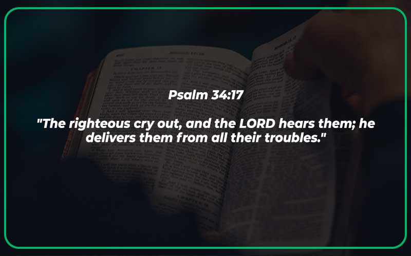 Psalm 34:17