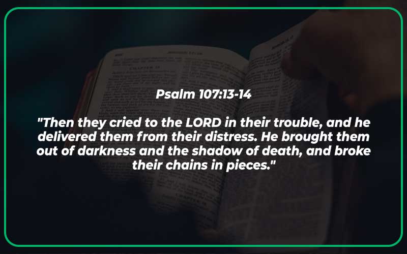 Bible Verses About Breaking Chains