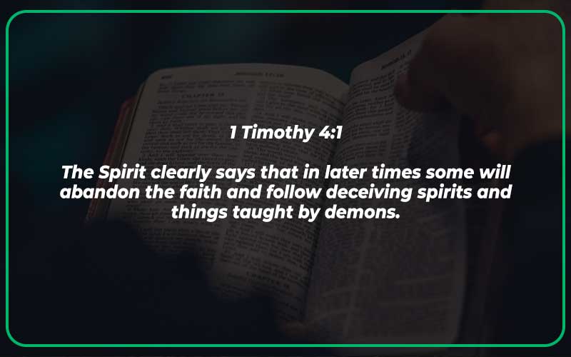 Bible Verses About Deception