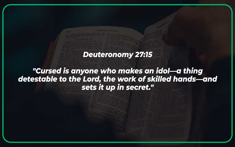 Bible Verses About Idols