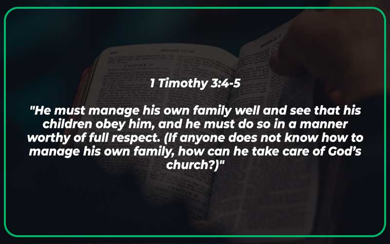 Bible Verses About Orderliness