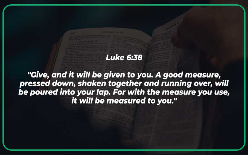 Bible Verses About Sharing