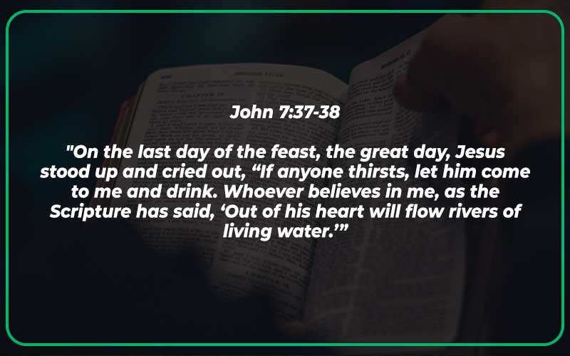 Bible Verses About Streams of Water