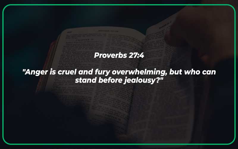 Bible Verses about the Spirit of Jealousy