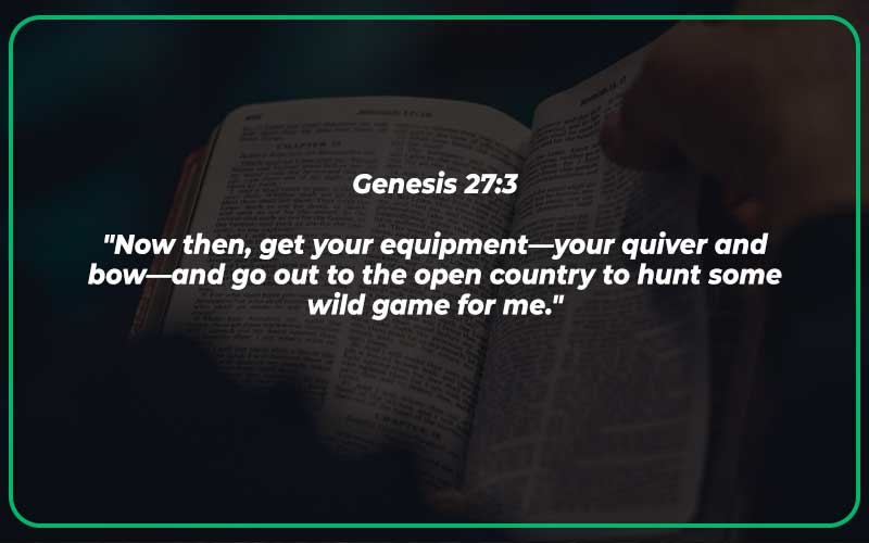 Genesis 27:3