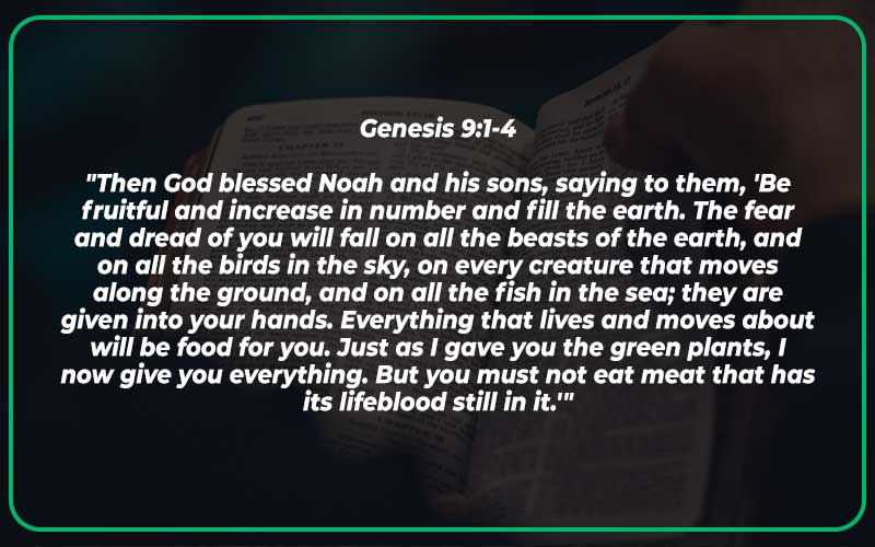 Genesis 9:1-4