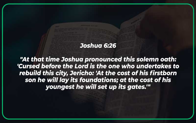 Joshua 6:26
