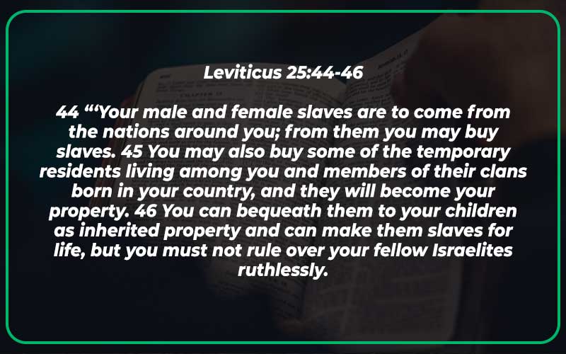 Leviticus 25:44-46