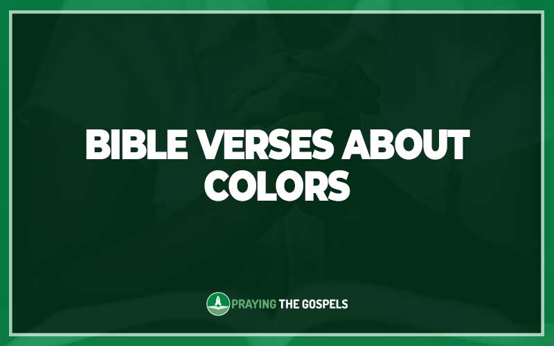 Bible Verses About Colors