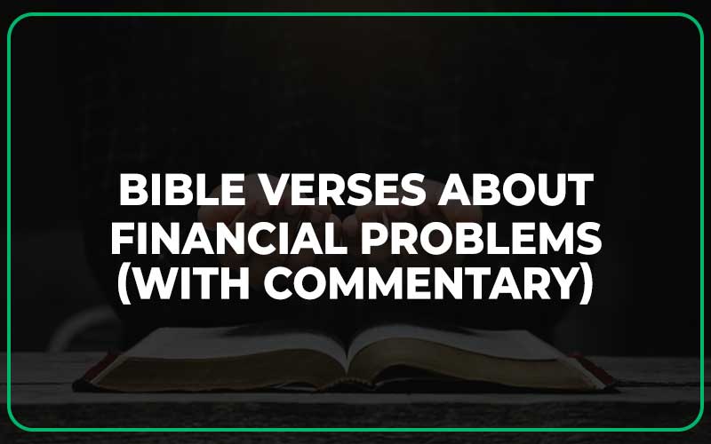 Bible Verses About Financial Problems