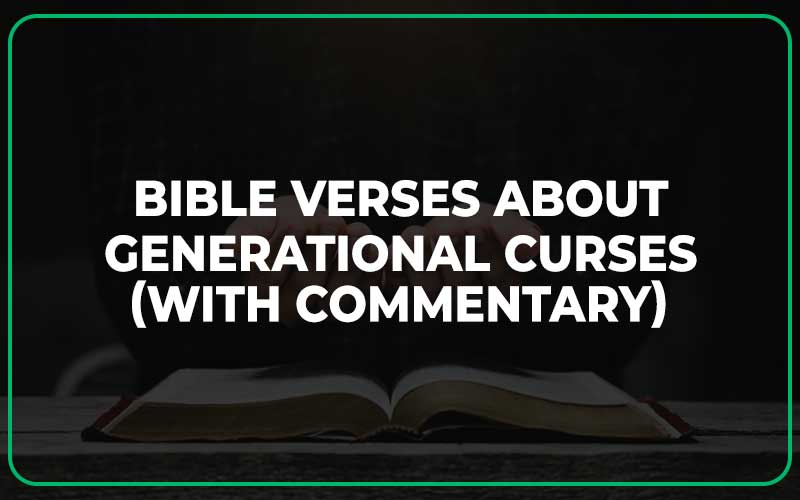 Bible Verses About Generational Curses