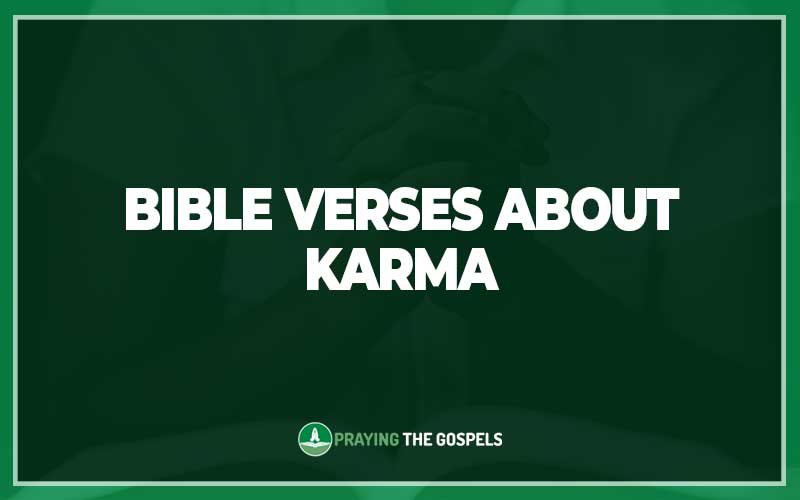 Bible Verses About Karma