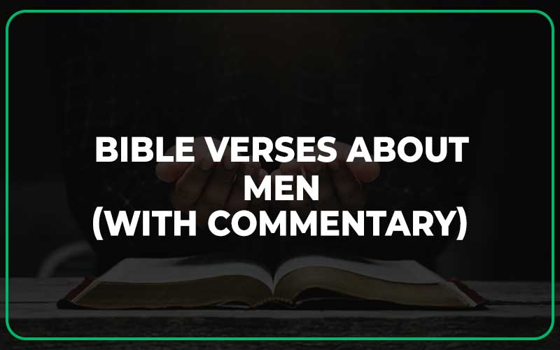 Bible Verses About Men
