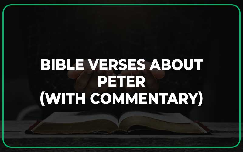 Bible Verses About Peter