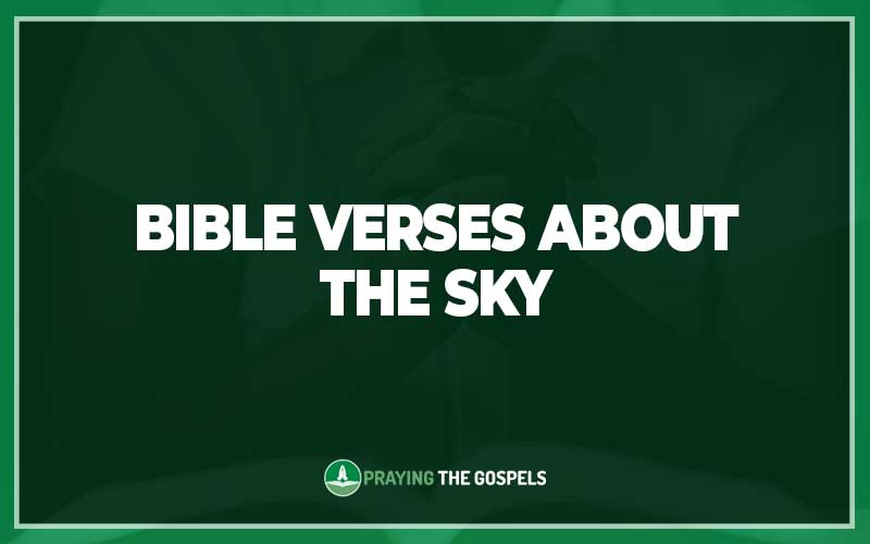 Bible Verses About The Sky