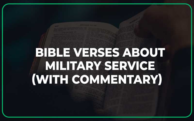Bible Verses About Military Service