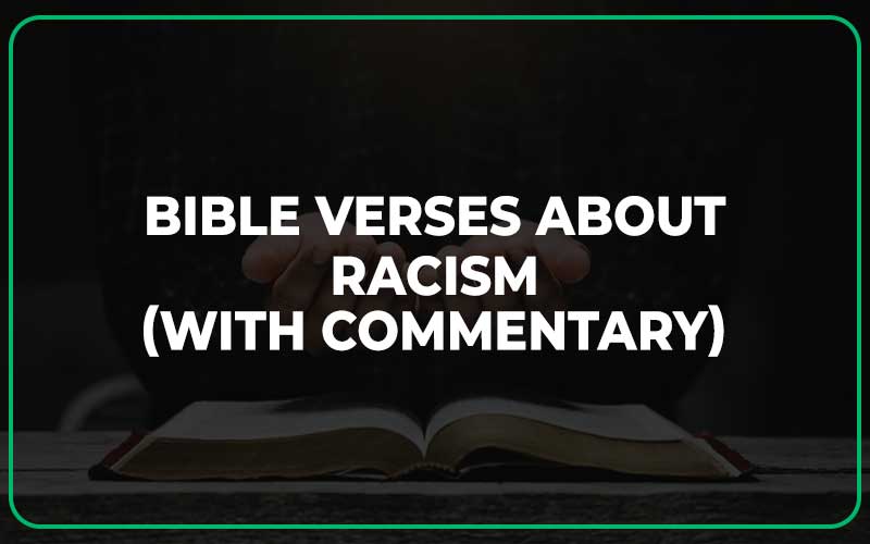 Bible Verses About Racism