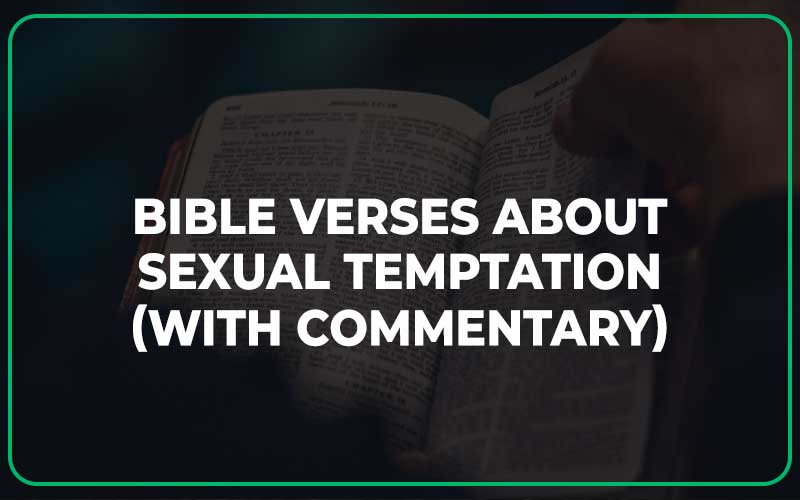 Bible Verses About Sexual Temptation