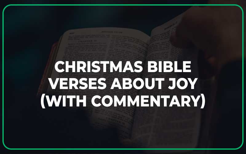 Christmas Bible Verses About Joy