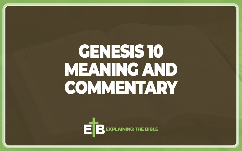 Genesis 10