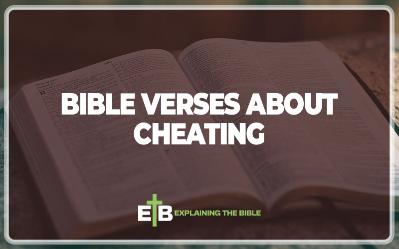 Bible Verses About Cheating