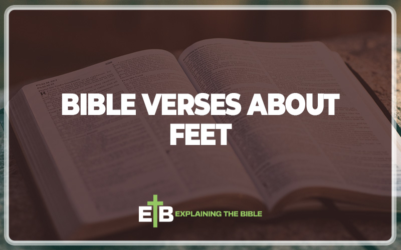 Bible Verses About Feet