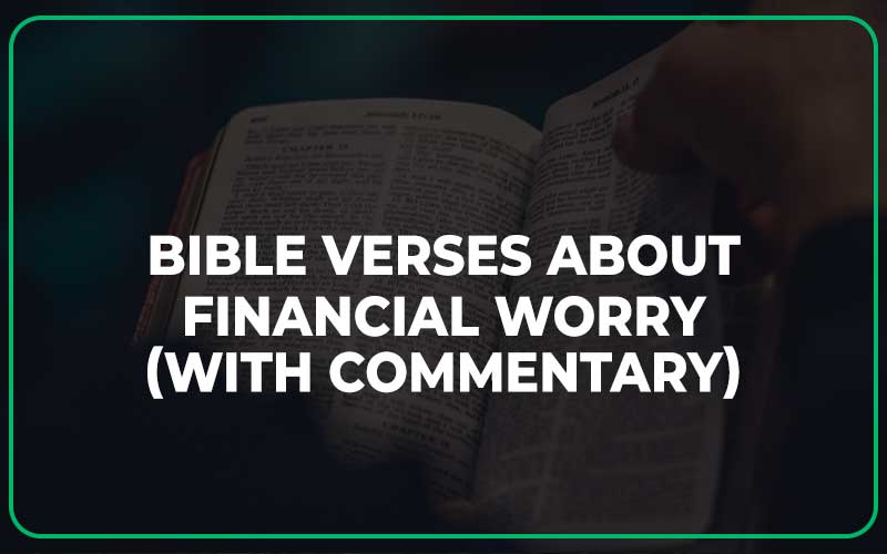 Bible Verses About Financial Worry