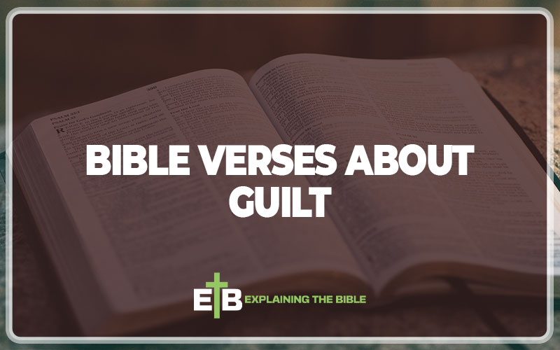 Bible Verses About Guilt