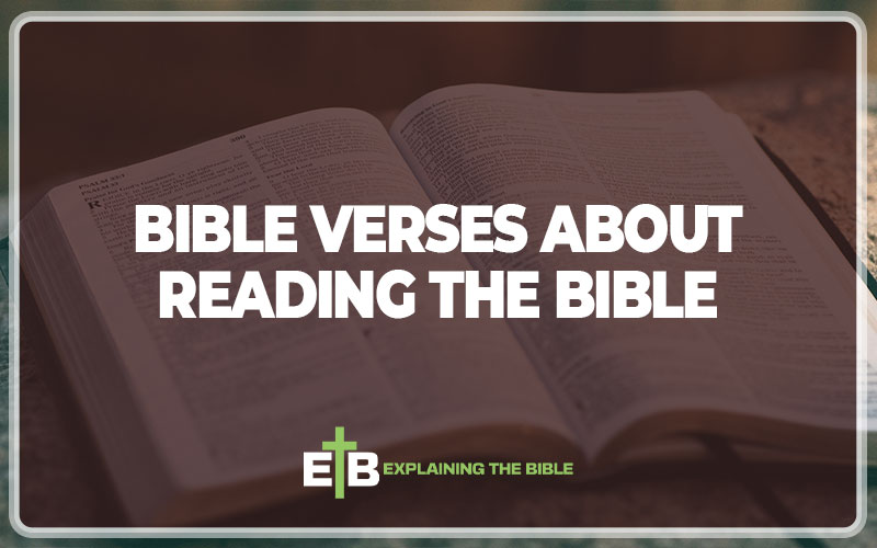 Bible Verses About Reading The Bible