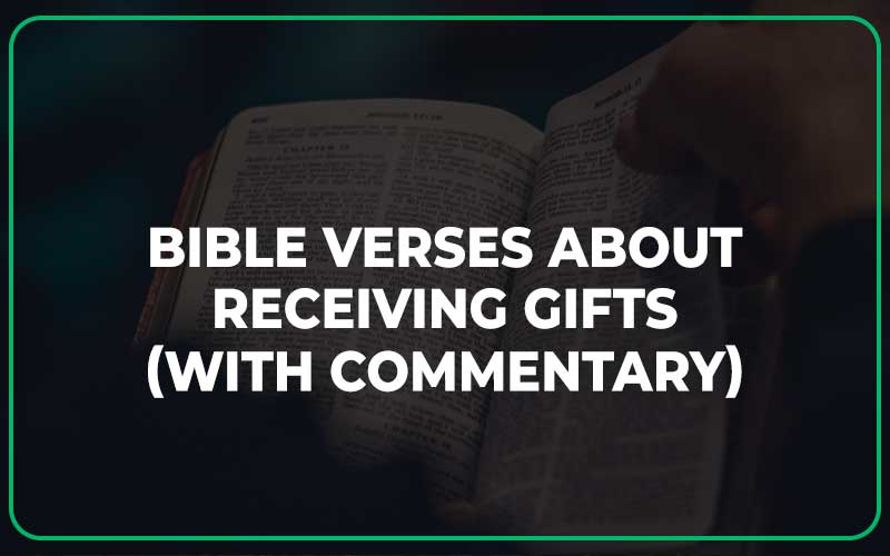 Bible Verses About Receiving Gifts