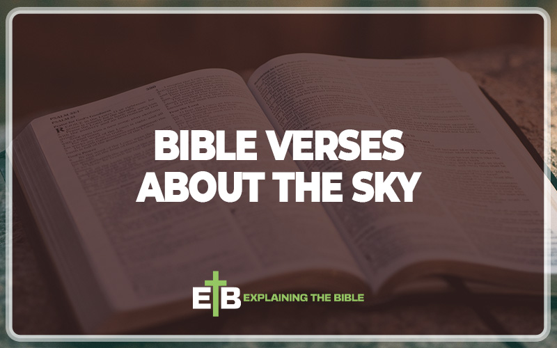 Bible Verses About The Sky