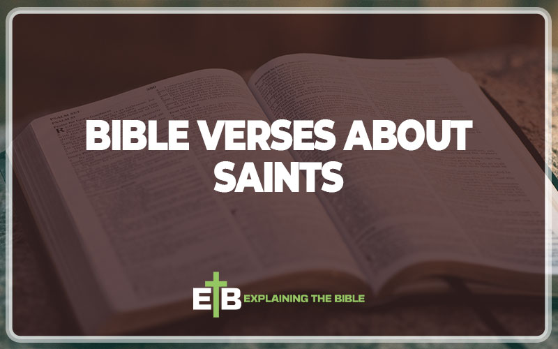Bible Verses About Saints