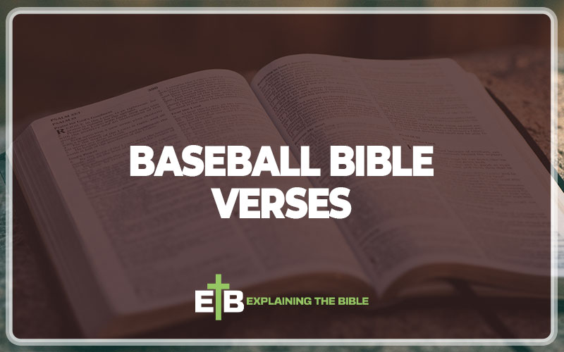 Baseball Bible Verses