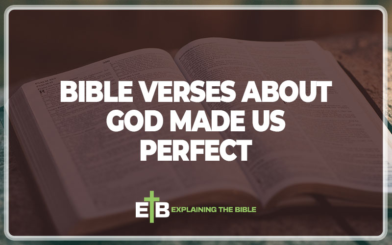 Bible Verses About God Made Us Perfect