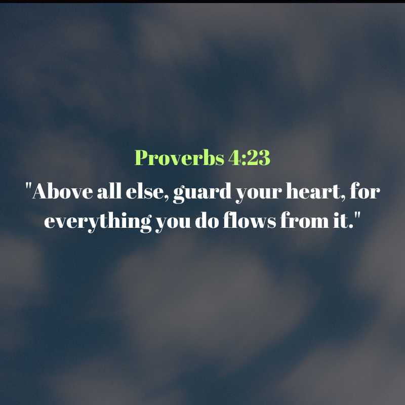 Proverbs 4:23