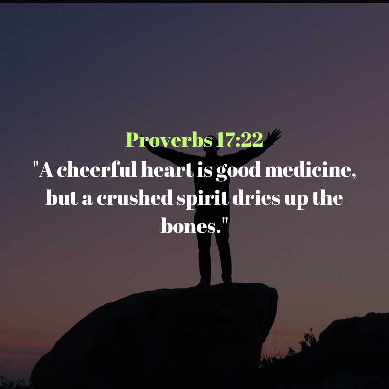 Proverbs 17:22