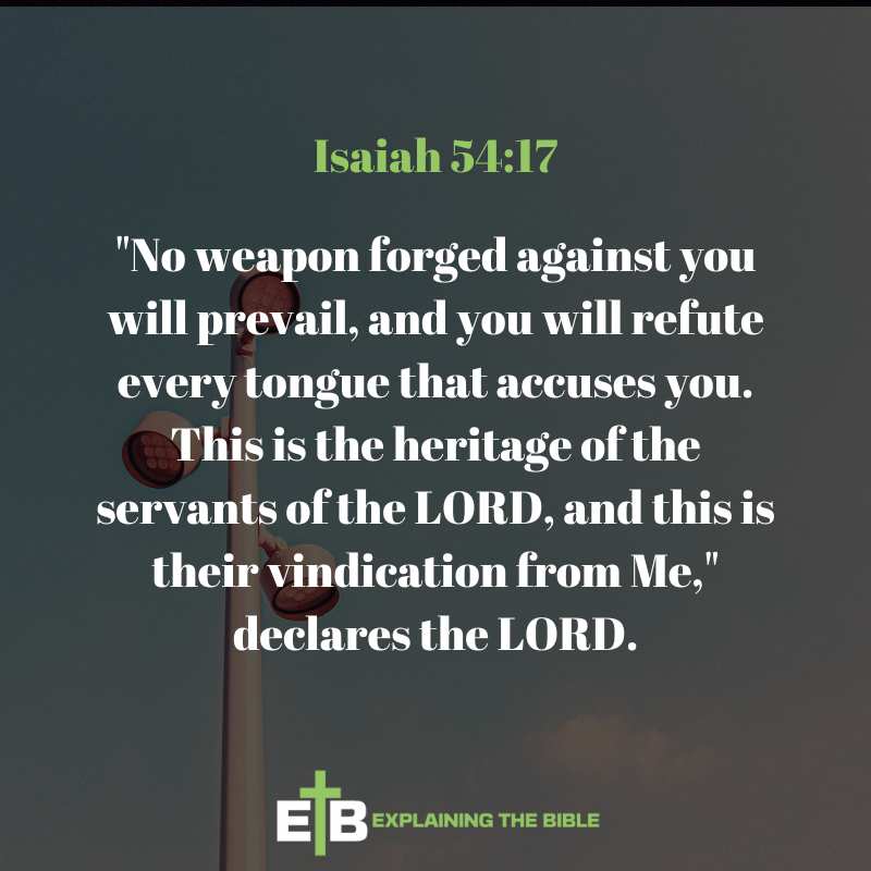 Isaiah 54:17
