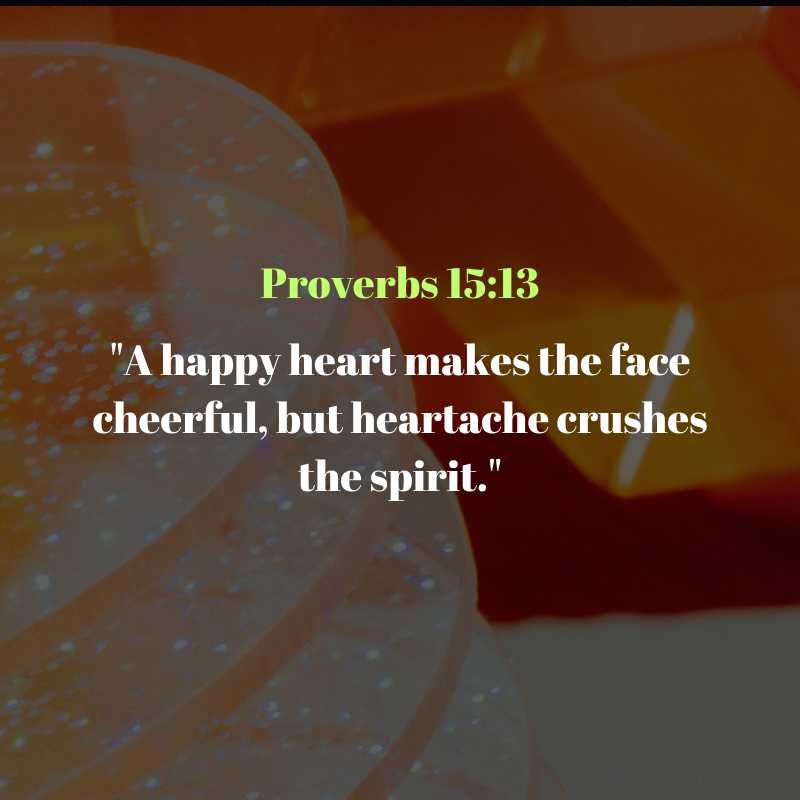 Proverbs 15:13