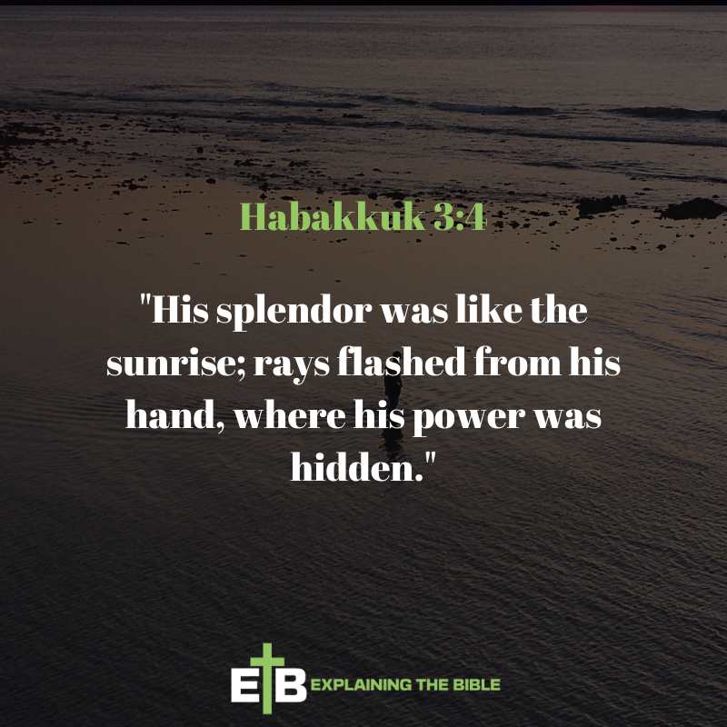 Habakkuk 3:4