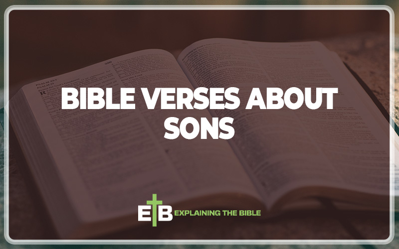 Bible Verses About Sons