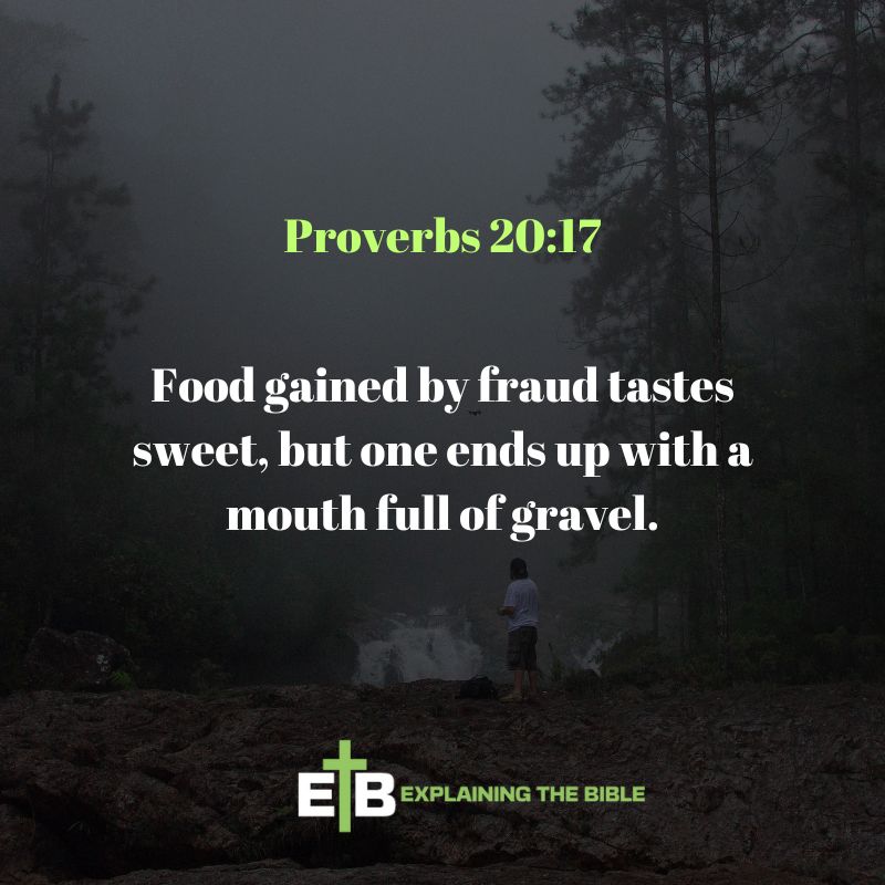 Proverbs 20:17