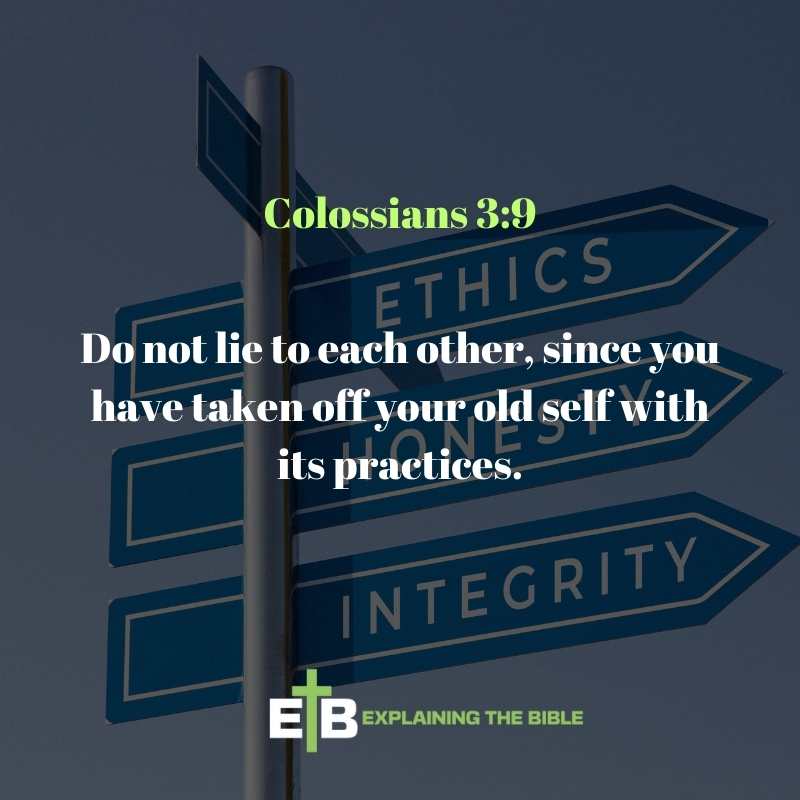 Colossians 3:9
